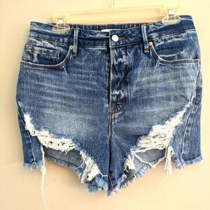 Good American Denim Jean Shorts Size 6/28